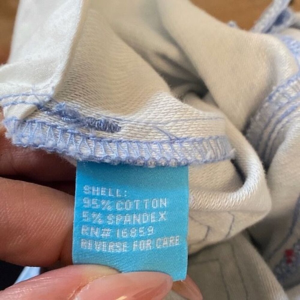 J. McLaughlin Lexi Snake Print Jeans Blue , Size 4 - Picture 9 of 11